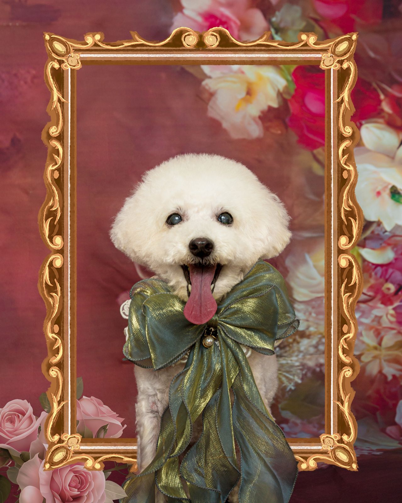 Vintage Antiquity Pet Portrait (Pet only) (Seasonal)